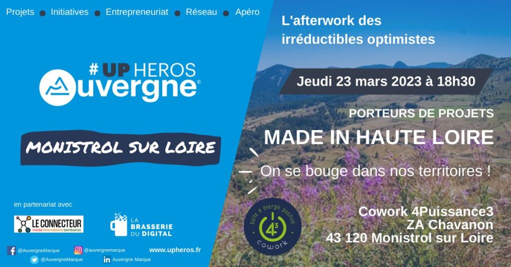 Upheros Monistrol-sur-Loire du 23 mars 2023