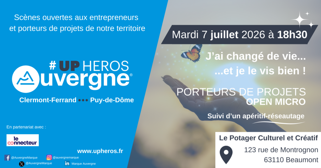 Upheros Clermont-Ferrand du mardi 7 juillet 2026